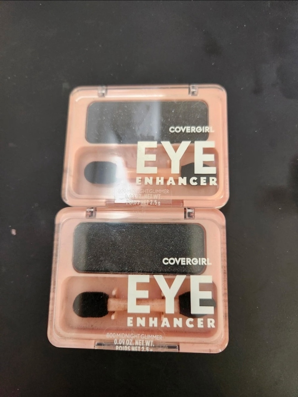 2 CoverGirl Eye Enhancer Eyeshadow 800 MIDNIGHT GLIMMER Sealed